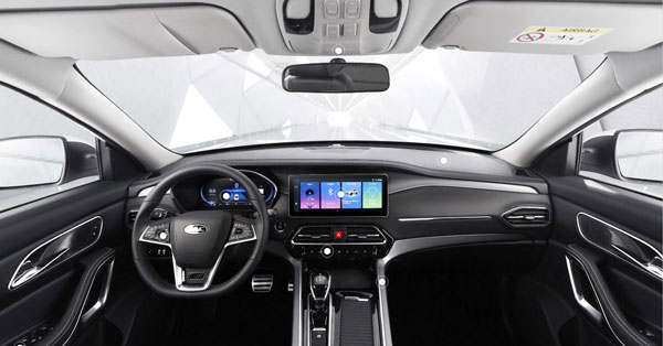 JAC S7. Салон авто